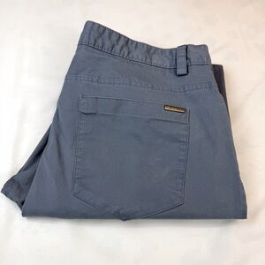 Calvin Klein Blue Gray Slim Fit Chinos